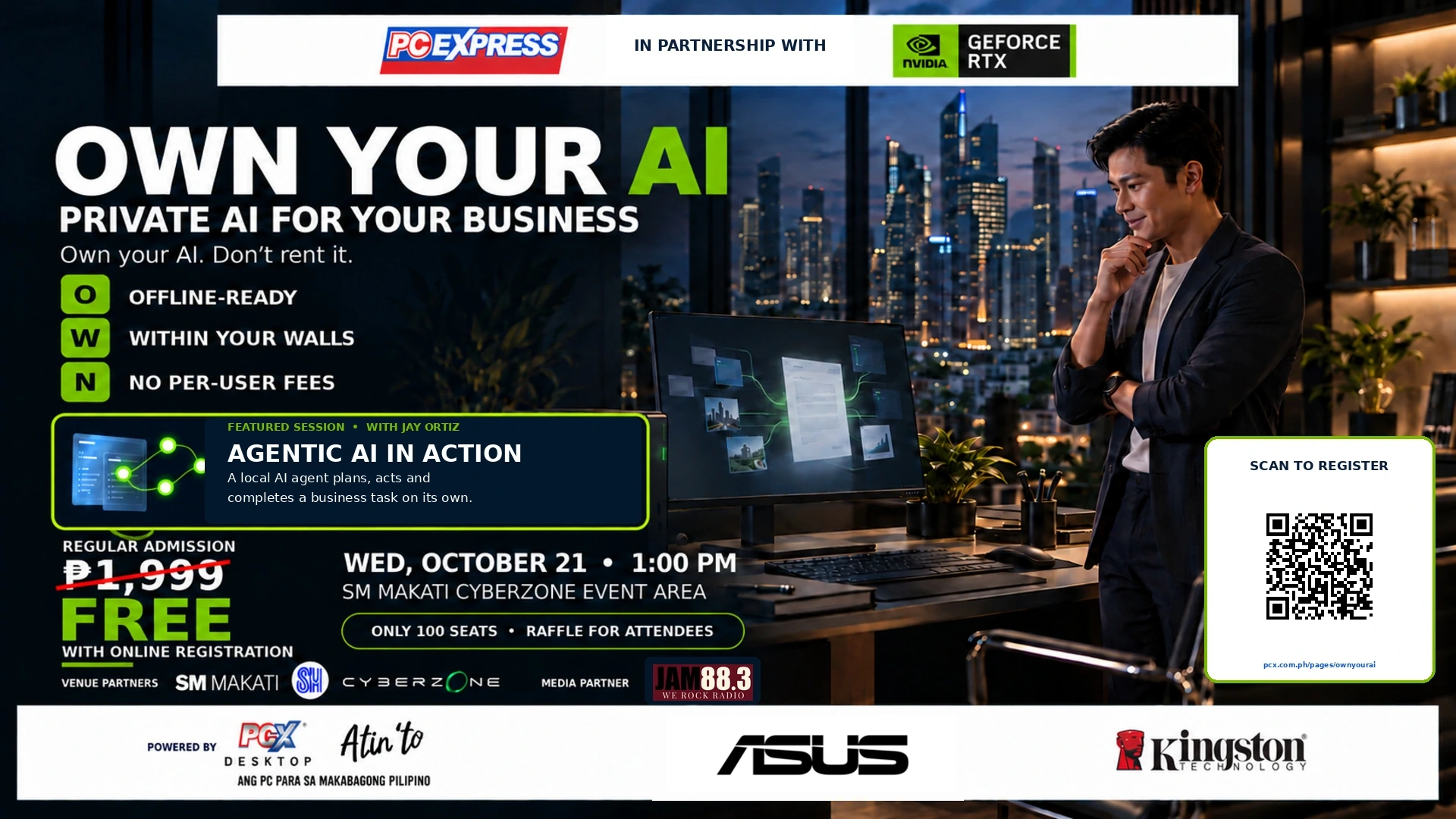 Own Your AI event key visual